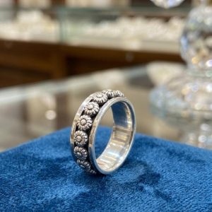 925 Silver Band Ring