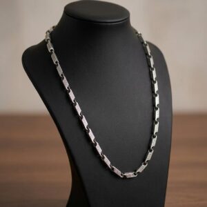 925 Silver Chain Cubin