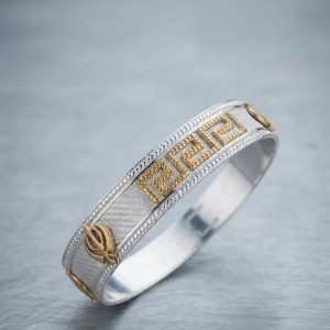 925 Silver Versace Kada